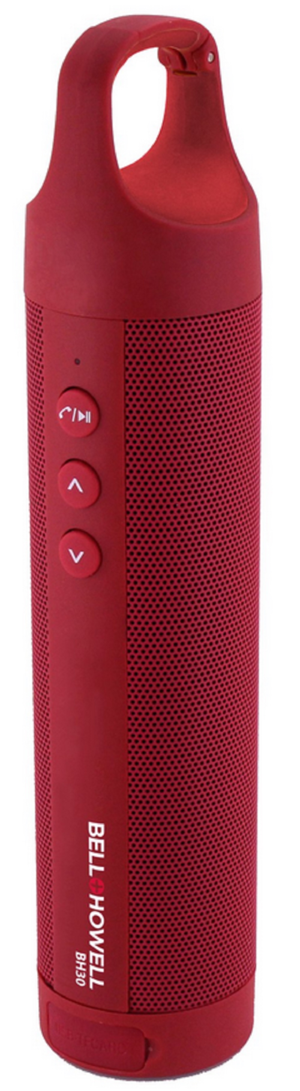 Bell+Howell Slimline Water Resistant Clip-On Bluetooth Speaker