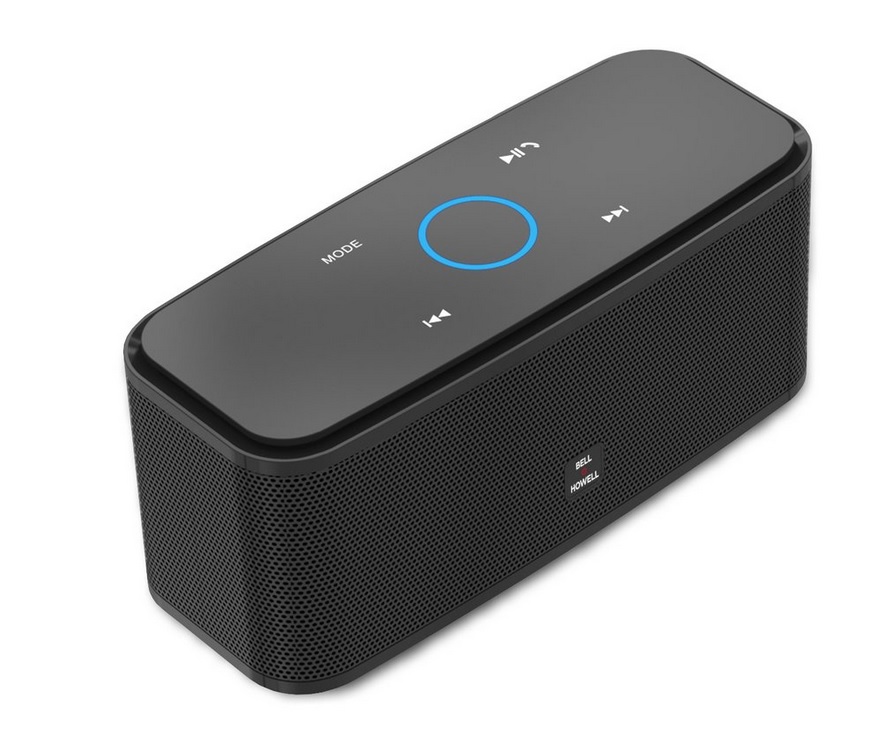 Bell + Howell True Wireless Stereo Bluetooth Speaker in Black