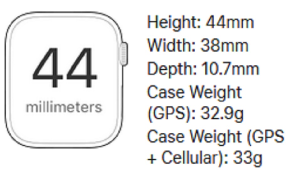 Apple SE (GPS) Starlight 44mm Smart Watch