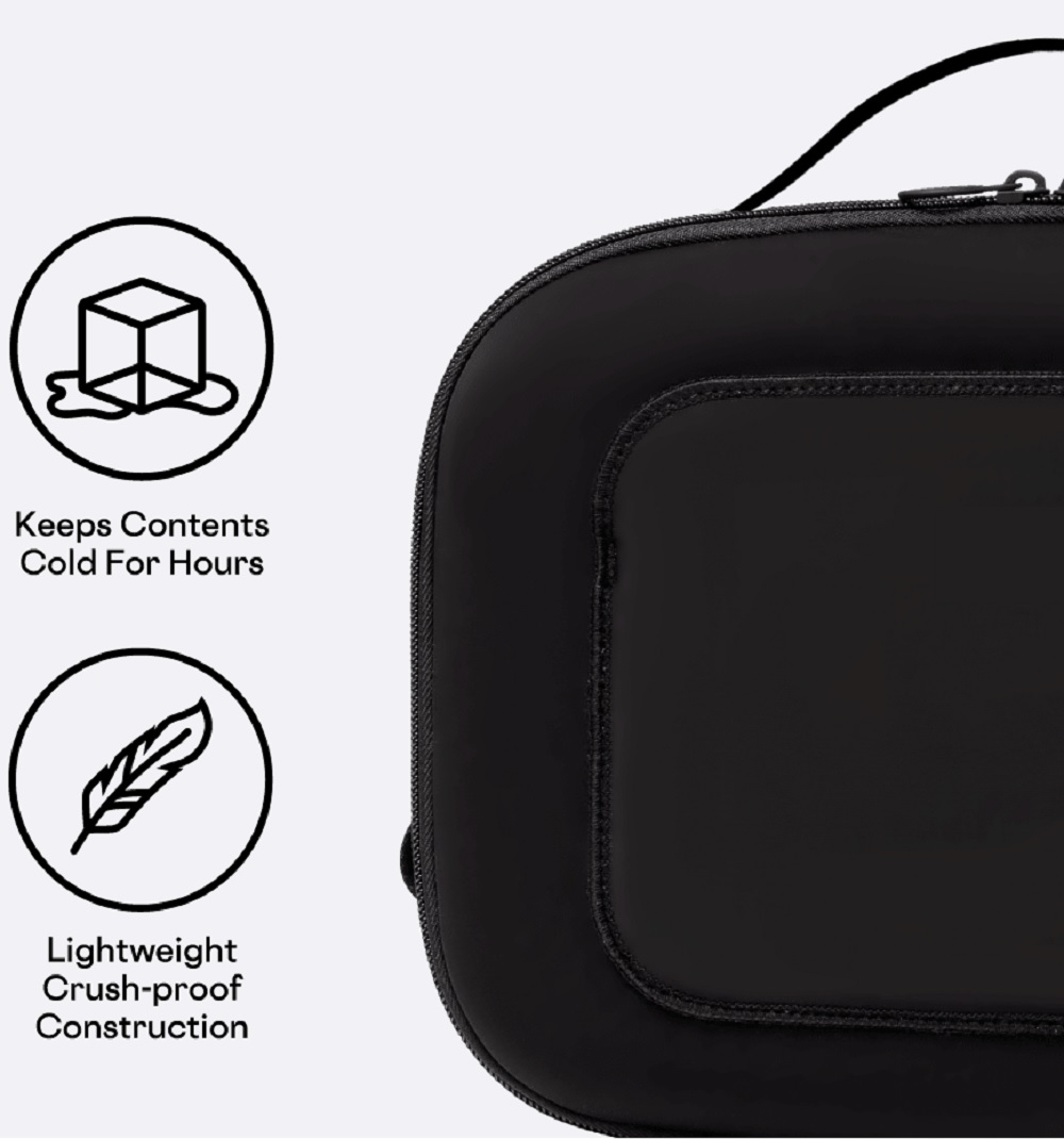 Corkcicle Black Neoprene Lunchpod