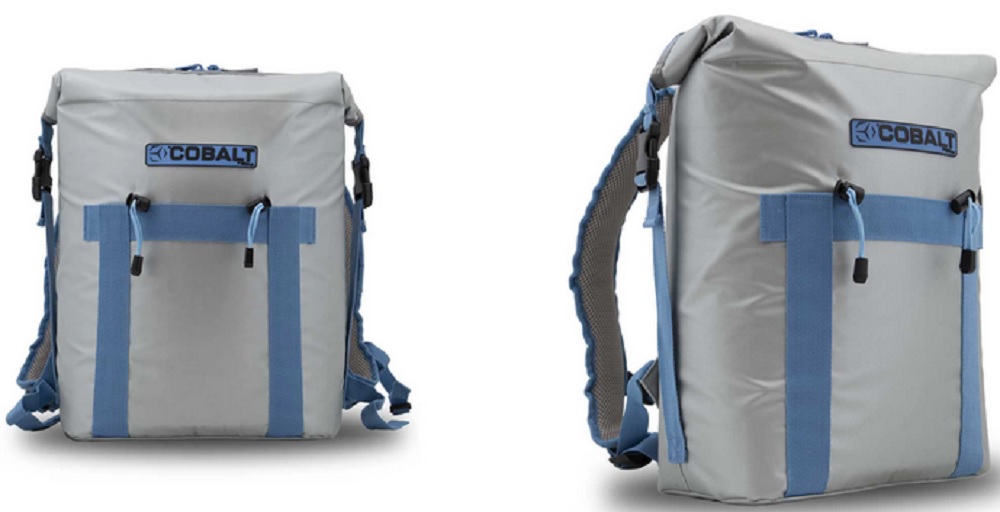 Cobalt Soft Sided Cooler Backpack in Gray