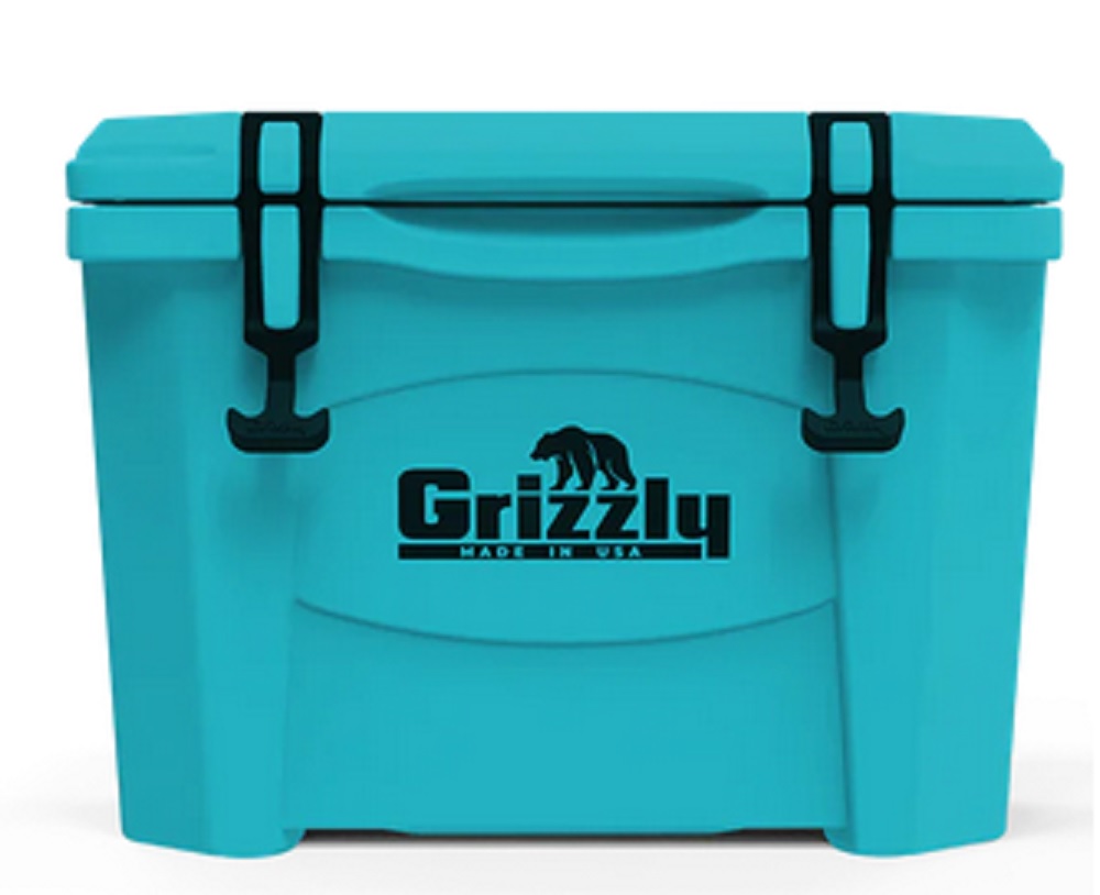 Grizzly 15 Quart Cooler in Teal