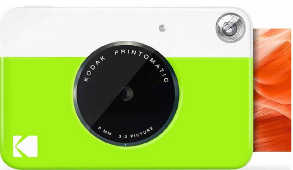 Kodak ZINK Digital Instant Printomatic Camera in Green