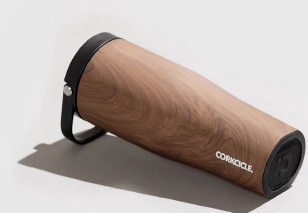 Corkcicle 30oz. Go Cup XL in Walnut Wood