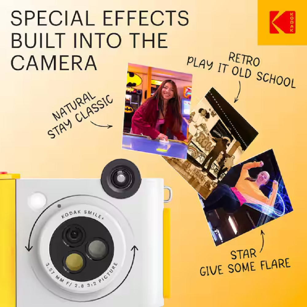 Kodak Smile+ Instant Print digital camera White