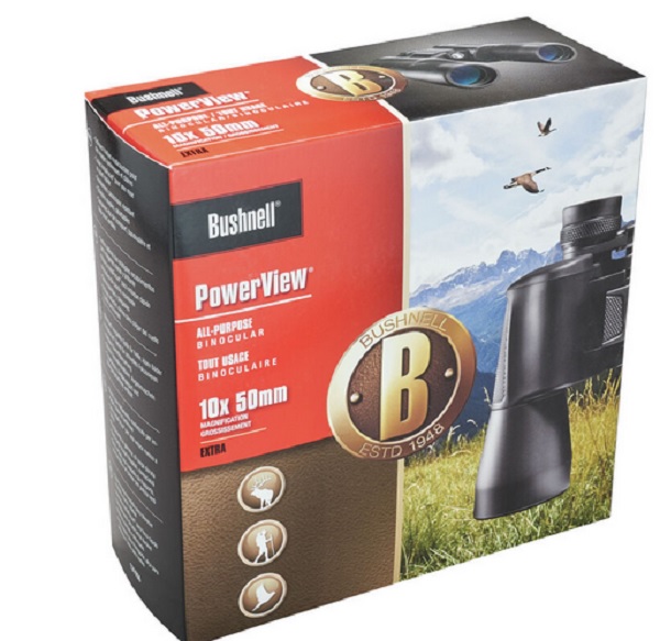 131056 Bushnell 10x50 PowerView Binocular (Black)