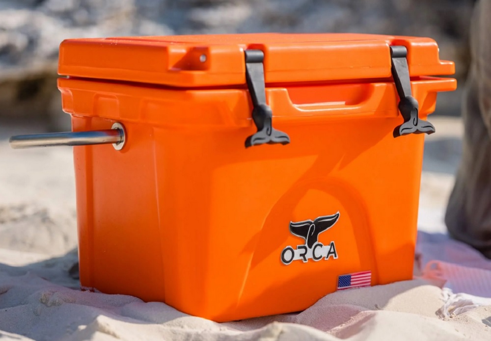 20 Quart Cooler in Blaze Orange