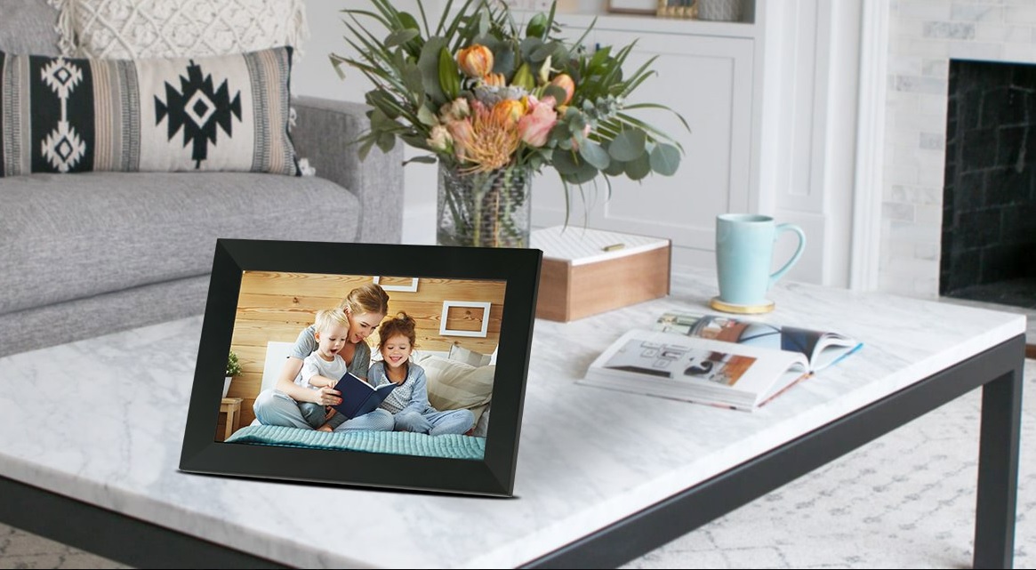 Bell+ Howell 10.1" Smart Photo Frame with Frameo Built-In