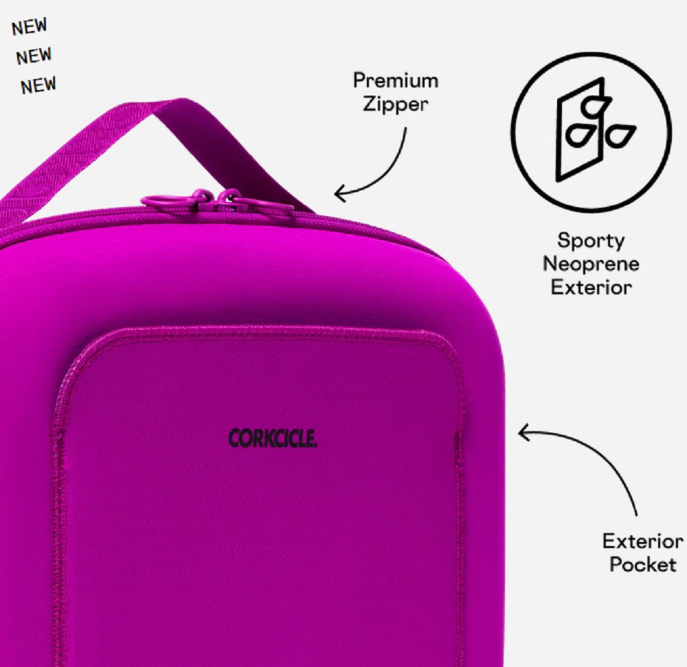 Corkcicle Berry Punch Neoprene Lunchpod