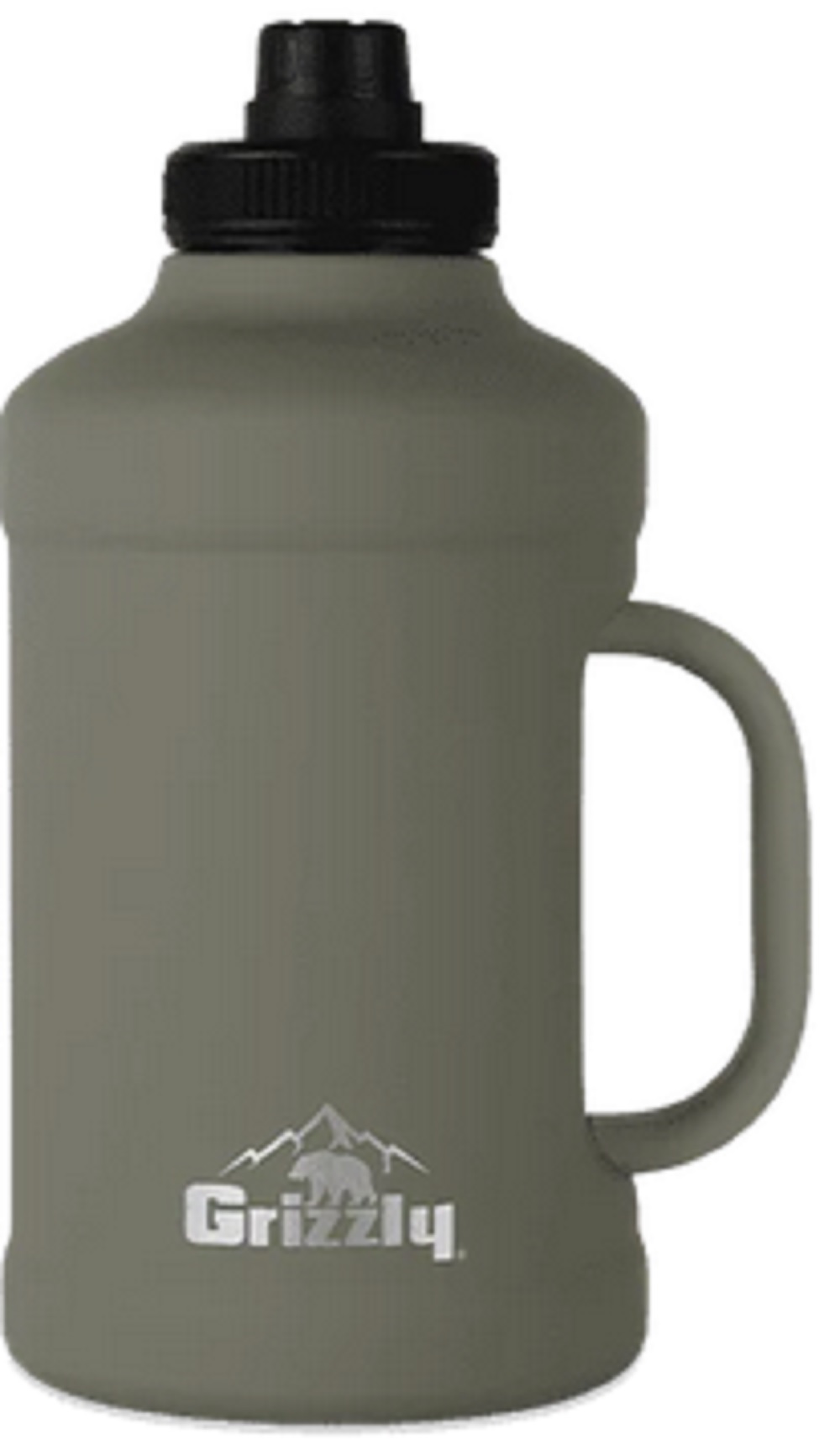 Grizzly 64oz. unar Green Water Bottle