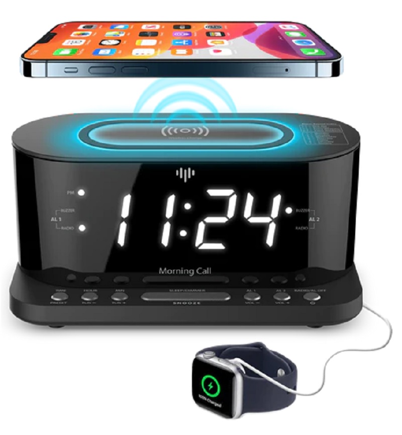 iLuv Morning Call 5Q Alarm Clock/Radio