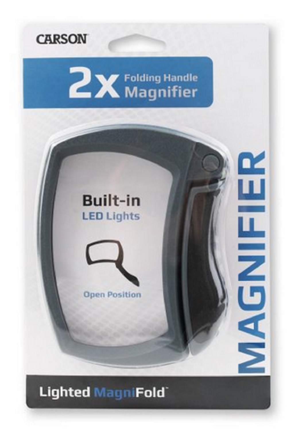 Carson Lighted MagniFold™ the latest in Handheld Magnifier design