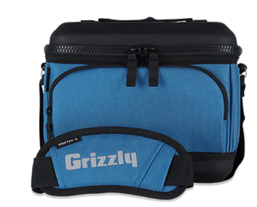 Grizzly Drifter 6 Pack Soft-Sided Cooler in Slate Blue