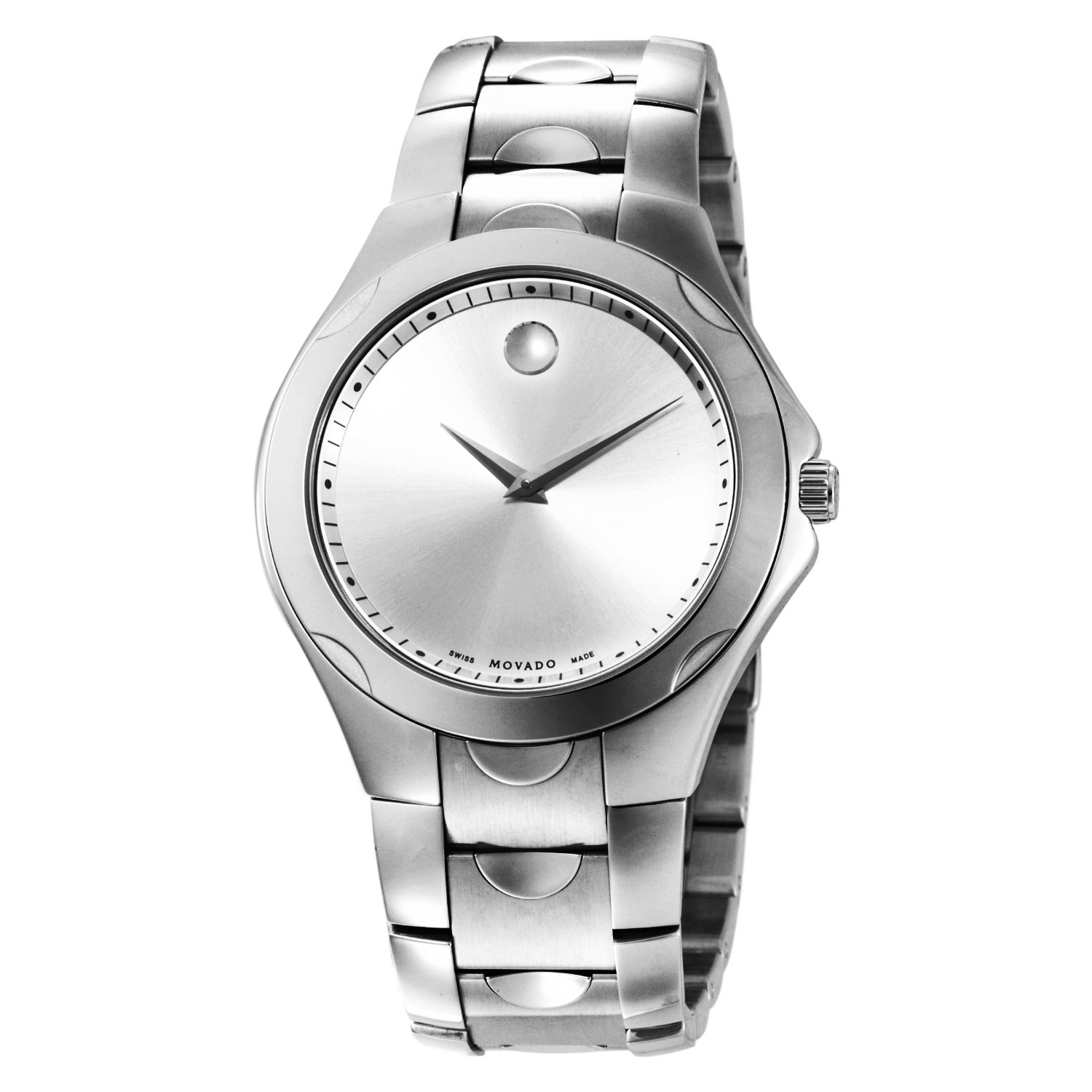 606379 Movado Men's Luno Sport Stainless Steel Case and Bracelet Watch