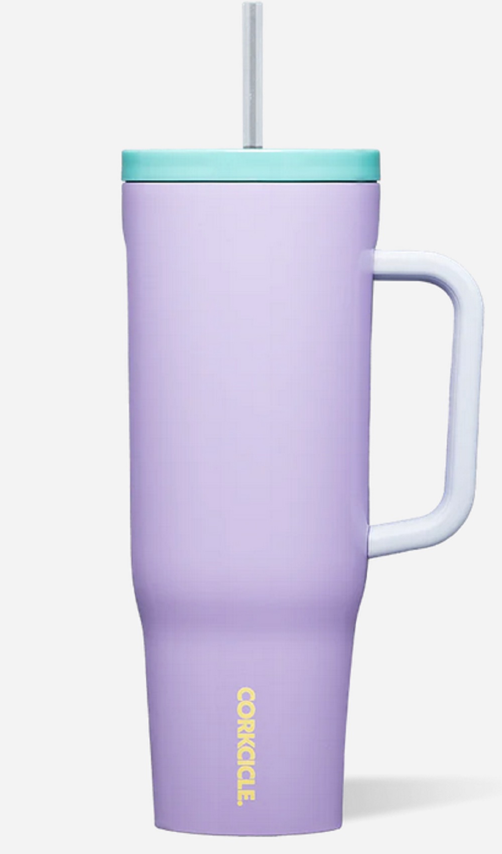 Corkcicle 40oz. Purple Dolphin Cruiser Insulated Tumbler with Handle