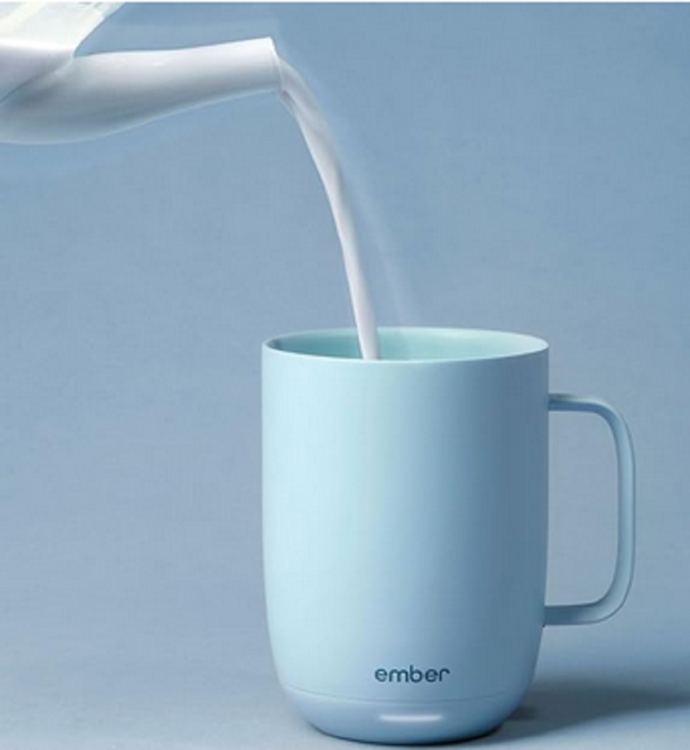 Ember Temperature Control Smart Mug² 14 oz. in Powder Blue