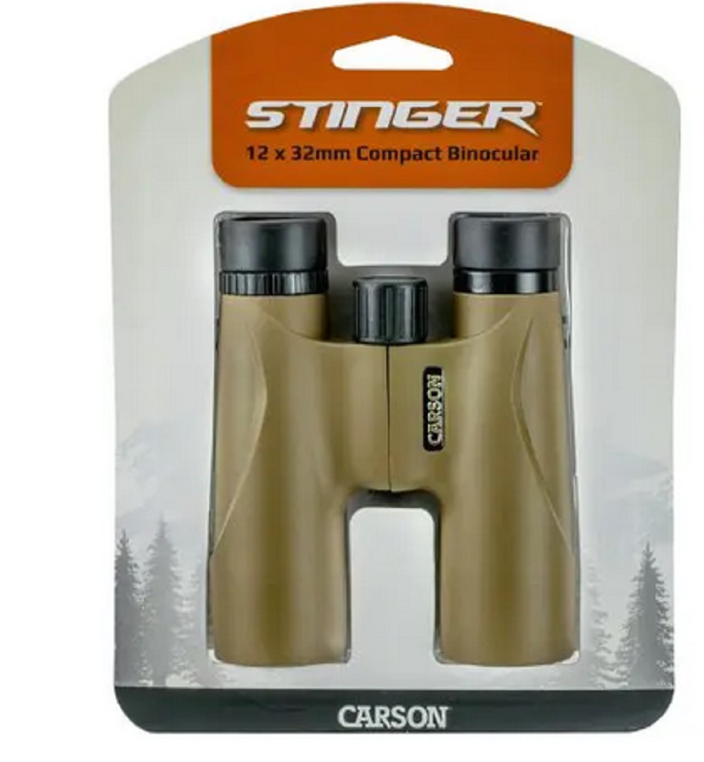 Carson Stinger™ 12x32mm Compact and Lightweight Binoculars