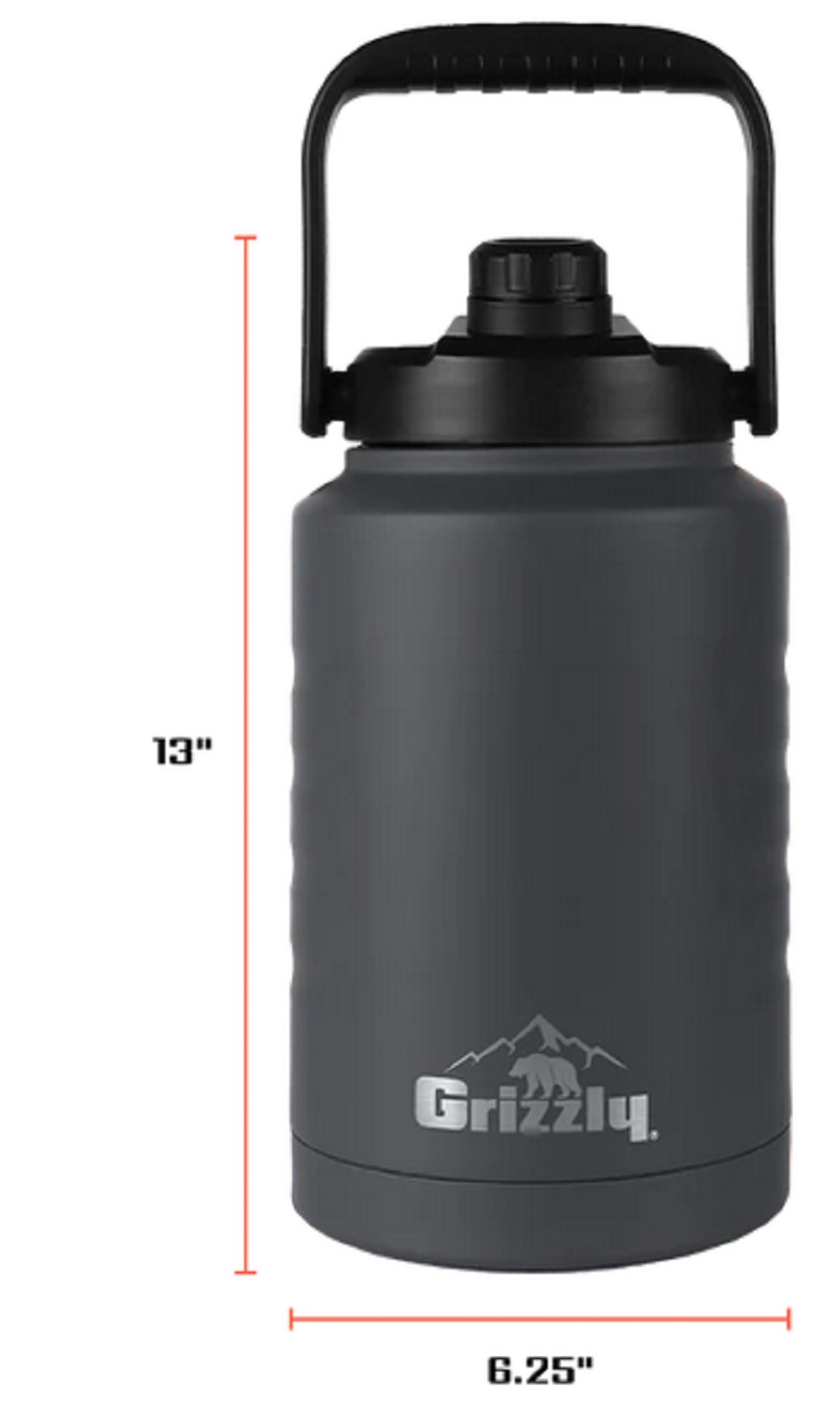 Grizzly 128oz. Desert Sand Grip Jug