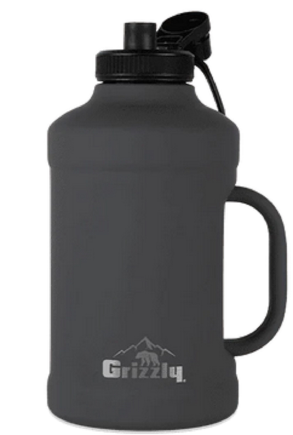 Grizzly 64oz. Stealth Gray Water Bottle