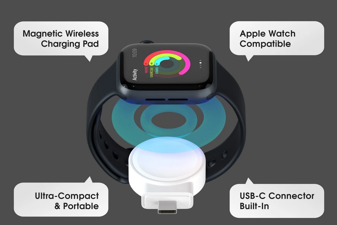 Novo Mini | Watch Charger | for Apple Watch & AirPods