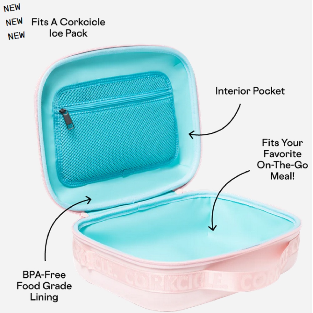Corkcicle Mills 8 Soft Insulated Cooler - Turquoise