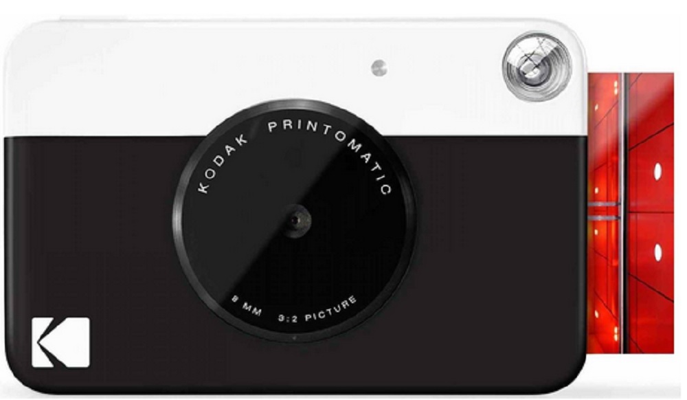 Kodak ZINK Digital Instant Printomatic Camera in Black