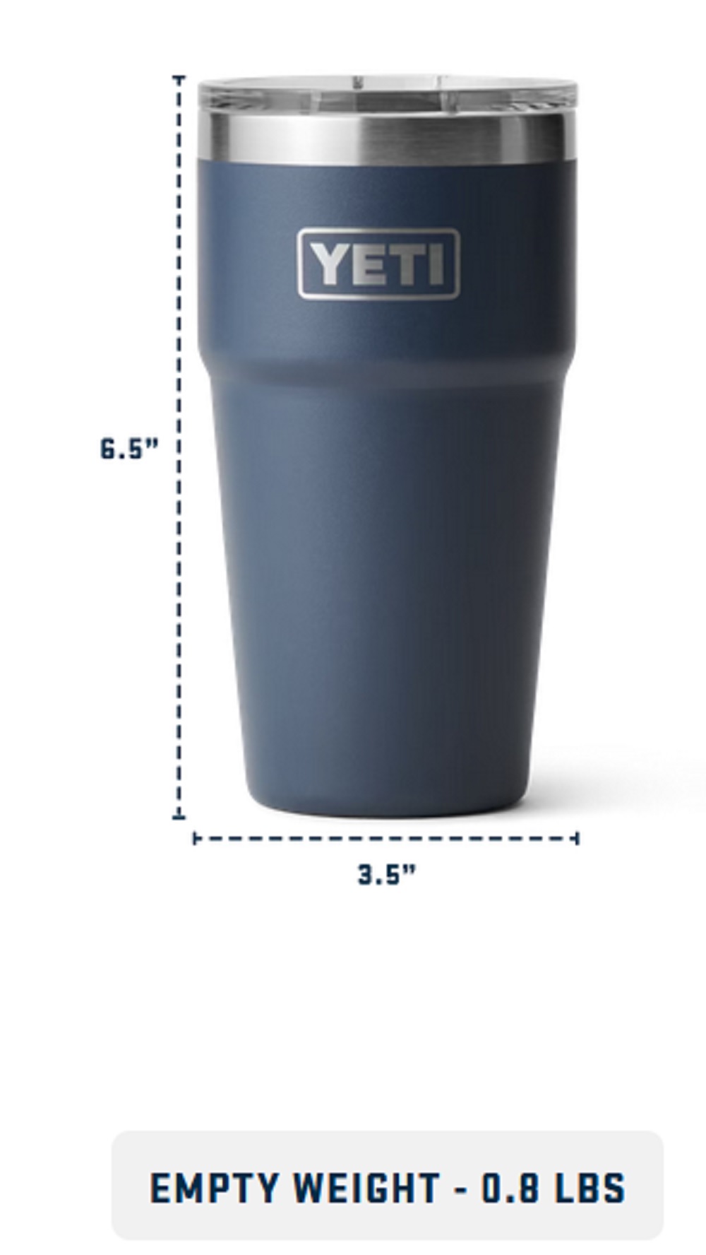 Yeti 20oz. Stackable Cup with MagSlider Lid