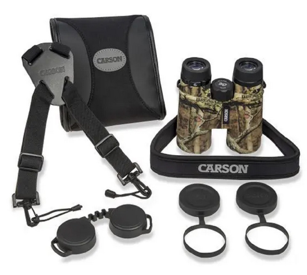 TD-042EDMO Carson 10X42mm 3D/ED Mossy Oak Armor Binocular