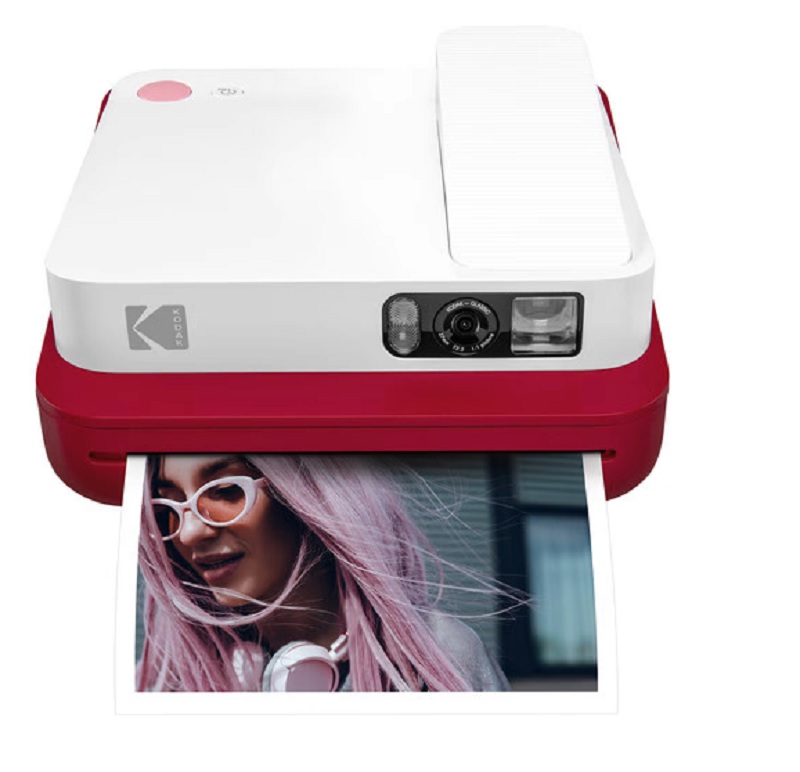 Kodak Smile Classic Instant Print Digital Camera in Red