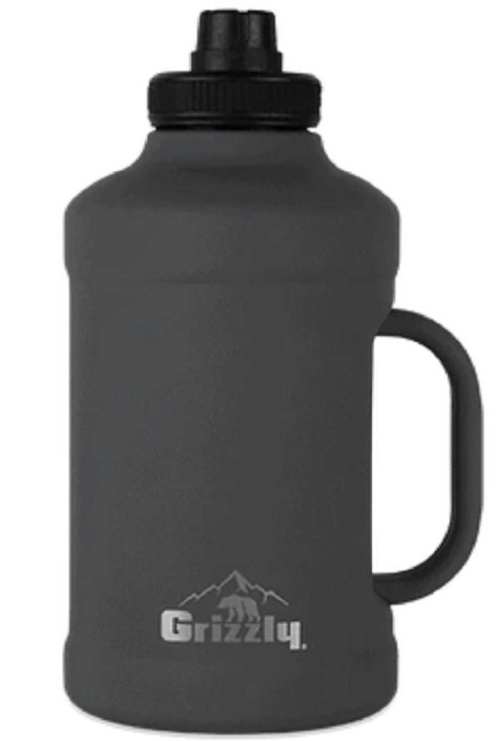 Grizzly 64oz. Stealth Gray Water Bottle