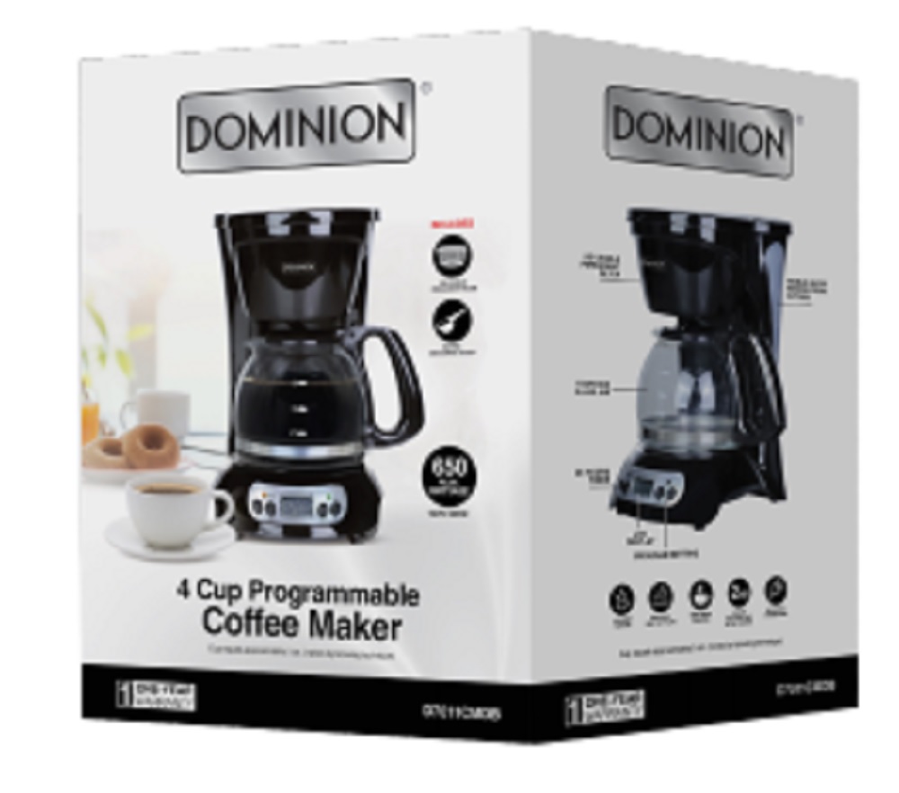 4 Cup Programmable Coffee Maker