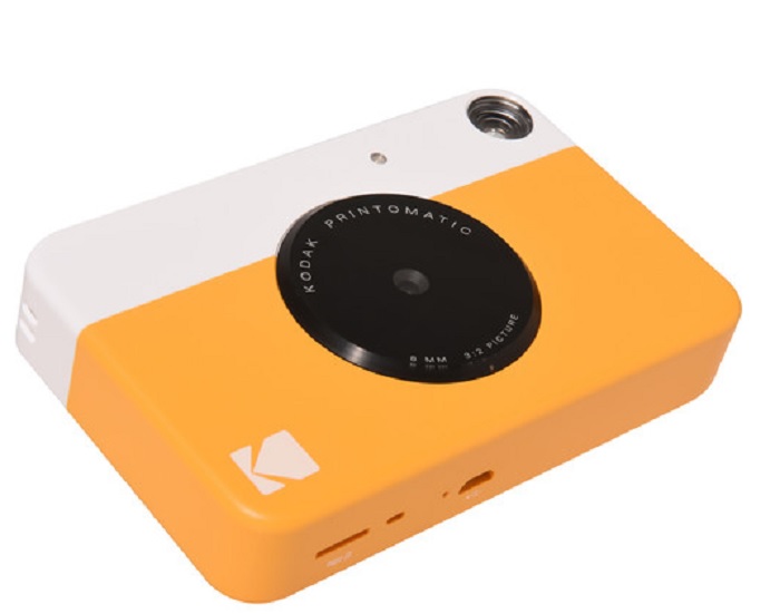 Kodak ZINK Digital Instant Camera Printomatic - Yellow