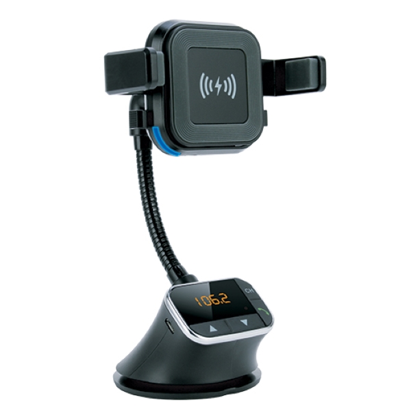 Wireless Charging Mount with Bluetooth Handsfree Car Kit