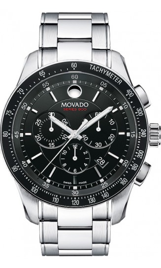 2600094 Movado Men's Watch Series 800 Stainless Steel Chronograph Watch