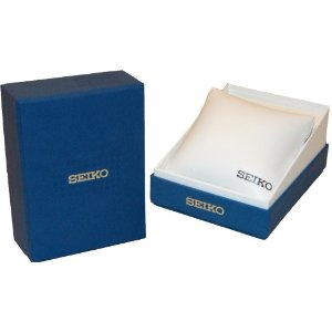 SMY111 Seiko Men's Stainless Steel Kinetic Blue Dial Watch