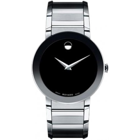 606092 Movado Sapphire Stainless Steel Mens Watch