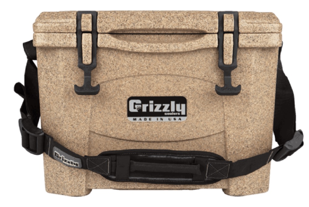 Grizzly 15 Quart Cooler in Sandstone