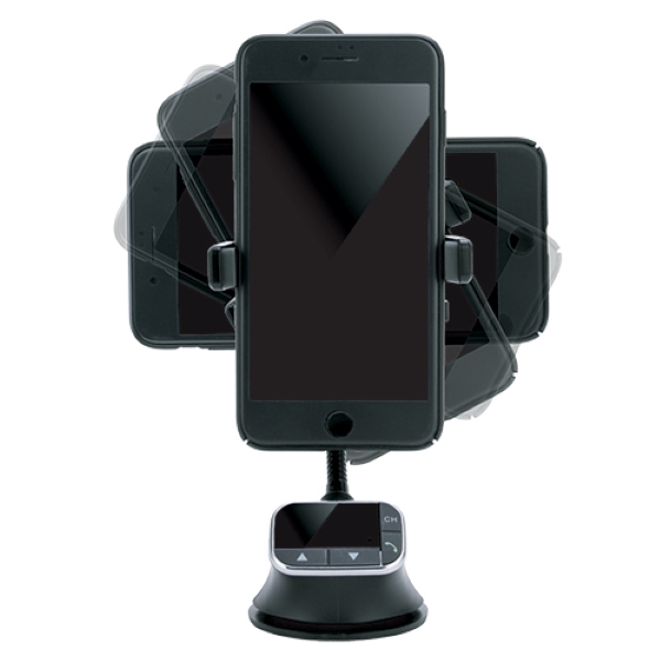 Wireless Charging Mount with Bluetooth Handsfree Car Kit