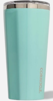 2116GT Corkcicle Gloss Turquoise Classic 16oz. Tumbler