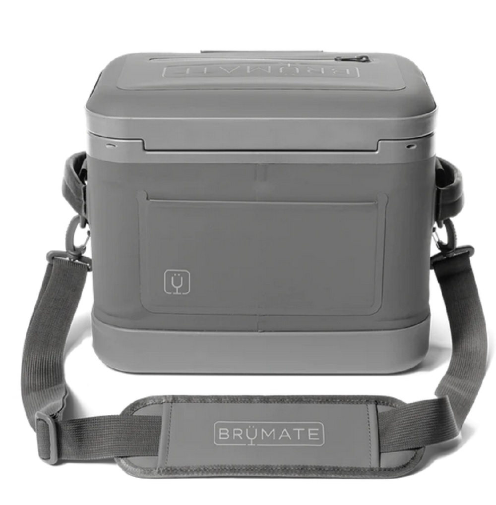 Brumate MagPack 12 Can Shoulder Sling Soft Cooler in Graphite