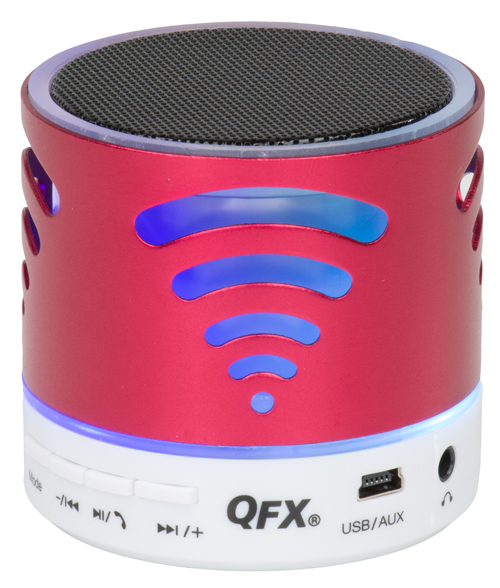 BT108 Qfx Rechargeable Bluetooth Speaker With Microphone