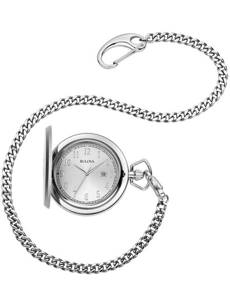96B270 Bulova Mens Hunter Style Pocket Watch