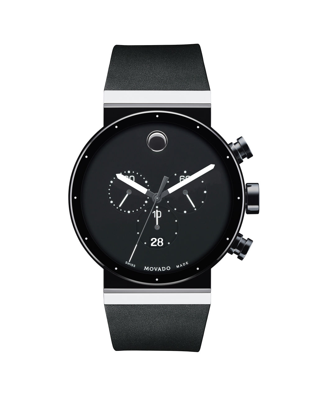 0606501 Movado Men's Sapphire Synergy Black PVD Chronograph Watch