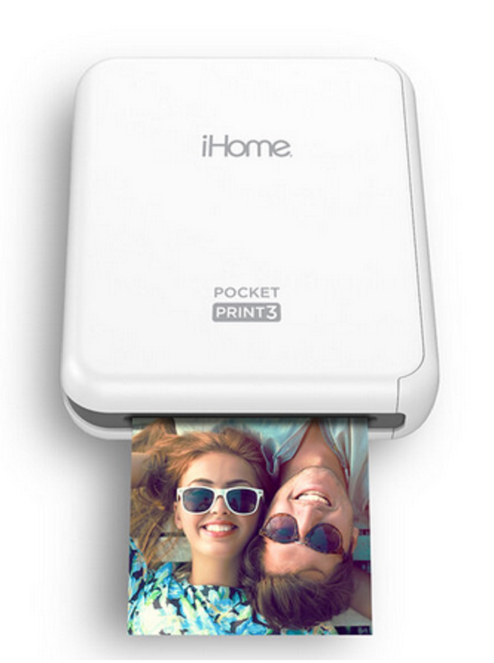 iHome® PocketPrint3™ Mobile Photo Printer