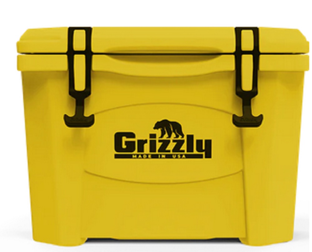 Grizzly 15 Quart Cooler in Yellow