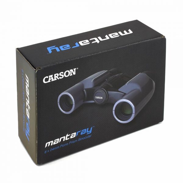 MR-824 Carson 8X24 MantaRay Compact Porro Prism Binocular