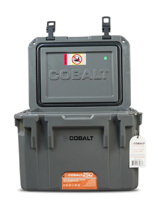 Cobalt 25 Quart Roto-Molded 5 Day Ice Series Super Cooler
