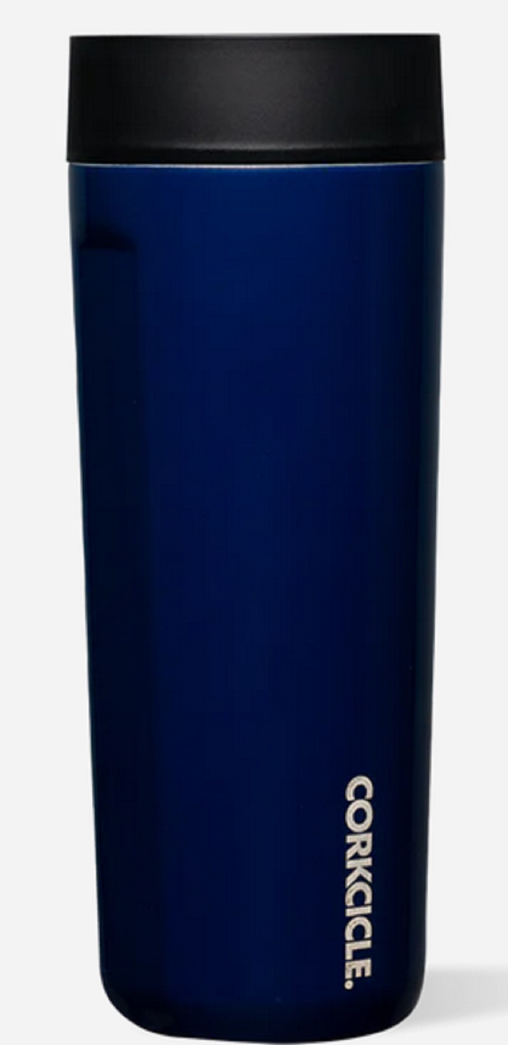 Corkcicle 17oz. Gloss Midnight Navy Commuter Spill-proof Insulated Travel Coffee Mug