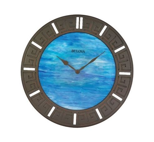 C4371 Bulova Oceanic Large Decorative Wall Clock