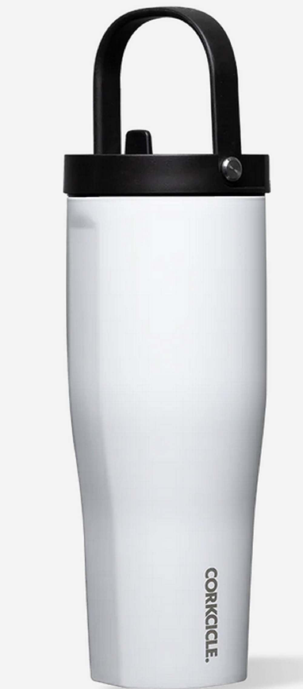 Corkcicle 30oz. Go Cup XL in Gloss White